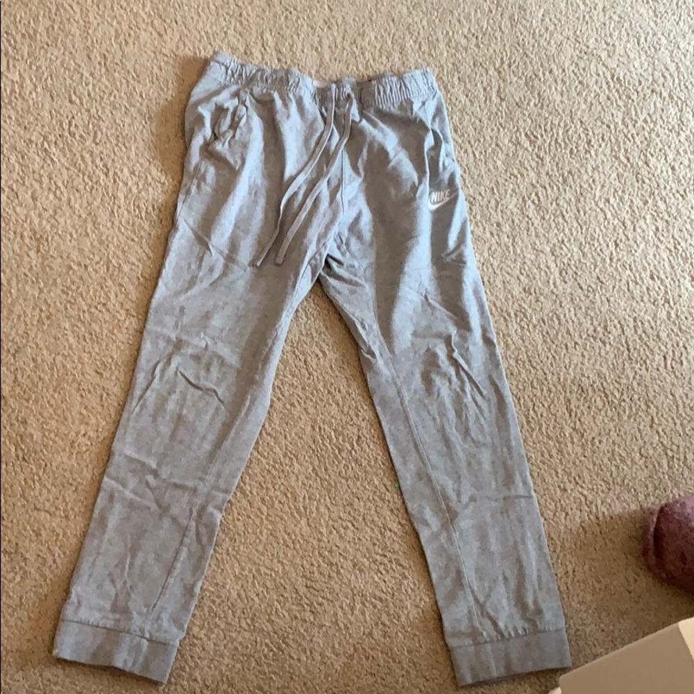 Grey nike sweatpants